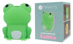 Lampka nocna dla dzieci bezprzewodowa zielona żabka LED 2.1W Mary's
