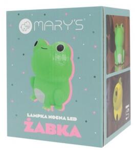 Lampka nocna dla dzieci bezprzewodowa zielona żabka LED 2.1W Mary's
