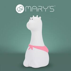 Lampka nocna dla dzieci bezprzewodowa RGBW biała żyrafa LED 1W Mary's