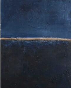 Ręcznie malowany obraz 78x98 cm Edge Blue – Malerifabrikken