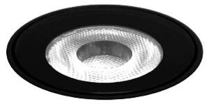 Wever & Ducré Lighting WEVER DUCRÉ Oprawa wpuszczana podłogowa LED Blink 1.0, czarna, bezramkowa 1.0, czarny, aluminium