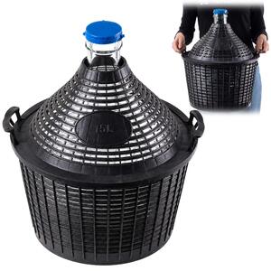 Balon Gąsior na wino Alatri z wąskim otworem 15L