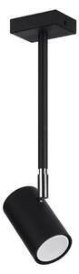 Czarna lampa punktowa 6x10 cm Jones – Sollux