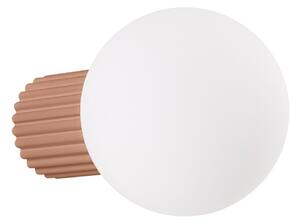 Jasnobrązowy kinkiet ø 12 cm Orbital – Sollux