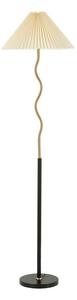 Lampa stojąca w czarno-złotym kolorze (wysokość 172 cm) Closy – Mauro Ferretti