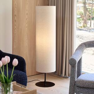Hübsch Lampa stojąca Sable, kremowy / amber, salon / jadalnia, tkanina / materiał / jedwab, design