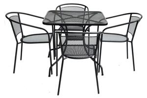 Stół metalowy ogrodowy ZWMT-80 - kwadratowy 80 x 80 cm