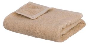 Beżowy bawełniany ręcznik frotte 50x100 cm Simple – Casa Selección