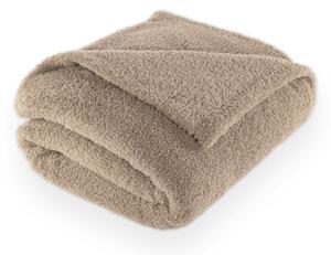 Szarobrązowy koc z mikropluszu 150x200 cm Cocoon – Tiseco Home Studio