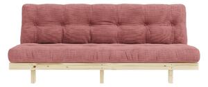 Różowa sztruksowa sofa 200 cm Lean – Karup Design