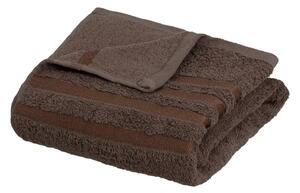 Brązowy bawełniany ręcznik kąpielowy frotte 70x140 cm Simple – Casa Selección