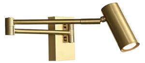 Flex - kinkiet 65 cm regulowany cylindryczny nowoczesny złoty