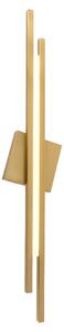 Vector Duo - kinkiet 90 cm liniowy minimalistyczny nowoczesny złoty