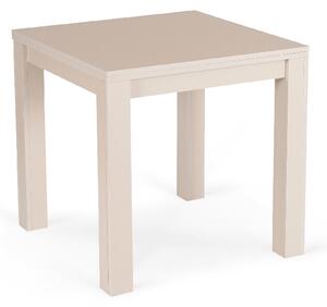 Stół Kwadratowy Rozkładany MAX 80-160 cm Orzech Macadamia Nowoczesny