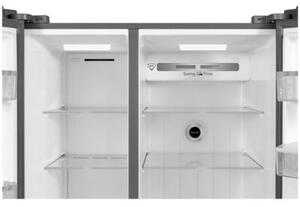 Lodówka TCL RP631SSE1 Side by Side No Frost 176.8cm Inox Dozownik wody