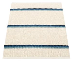 Niebiesko-kremowy dywan odpowiedni na zewnątrz 70x90 cm Olle Blue Vanilla – Pappelina