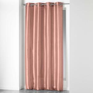 Różowa zasłona z mikrosatyny 140x240 cm Shana – douceur d'intérieur