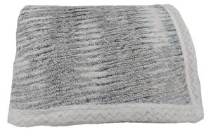 Szary koc z materiału sherpa 150x200 cm Marble – My House