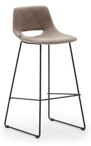 Jasnobrązowy hoker (wysokość siedziska 76 cm) Zahara – Kave Home