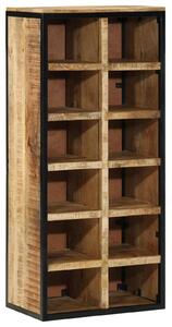 Szafka na buty z półką Brązowy 50 x 30 x 110 cm Drewno z mango