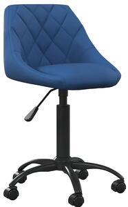 Niebieski fotel obrotowy do biura T5-S27