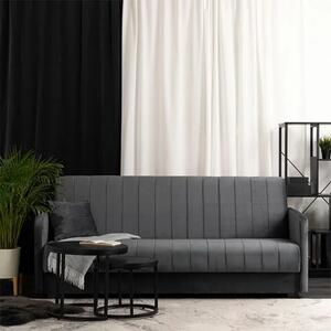 Popielata sofa rozkładana Z5-C40