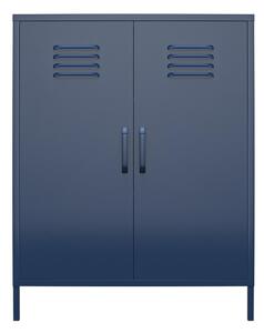 Niebieska metalowa szafka 79x100x39 cm Bradford – Støraa
