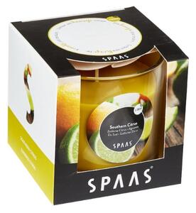 Świeca zapachowa w szkle SOUTHERN CITRUS 8,5 cm żółta