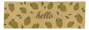 Wycieraczka z włókna kokosowego 40x120 cm Hello Lemons – Artsy Doormats