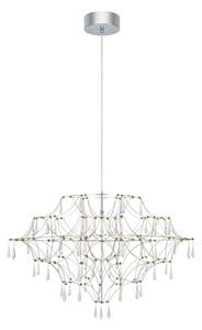 Lampa wisząca LED w kolorze srebra ø 80 cm Efesos – Markslöjd