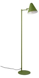 Zielona lampa stojąca z elastyczną konstrukcją (wysokość 126,5 cm) Cosima – Trio