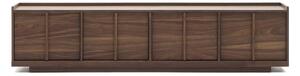 Brązowa szafka pod TV w dekorze orzecha 200x47x40 cm Onix – Kave Home