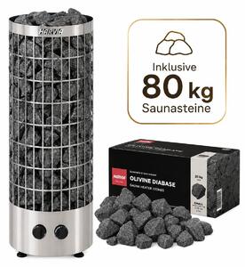 Piec do sauny Harvia Cilindro Pc90 9,0 Kw Z jednostk sterujc W zestawie kamienie do sauny 80kg
