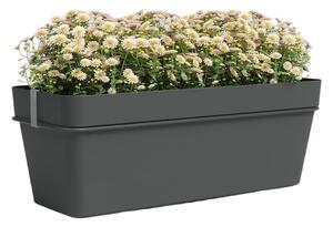 Wisząca/samonawadniająca doniczka z plastiku z recyklingu 50 cm Capri – Artevasi