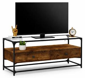Minimalistyczna szafka pod TV przydymiony dąb G4-Z58