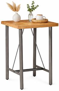 Stolik barowy z drewna tekowego Z2-D68