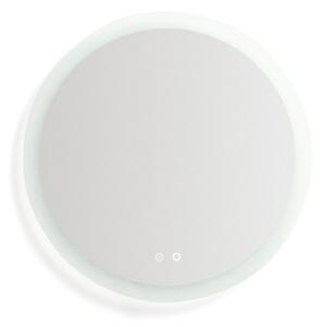 Lustro ścienne z oświetleniem ø 60 cm Mervi – Kave Home