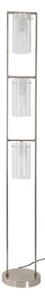 Lampa stojąca elegancka satynowana zamglone klosze 3xE27 60W Conetti Italux