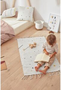 Beżowy dywan dziecięcy z wysoką zawartością bawełny Kave Home Miris, 65x110 cm