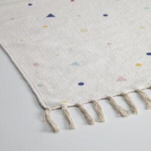 Beżowy dywan dziecięcy z wysoką zawartością bawełny Kave Home Miris, 65x110 cm