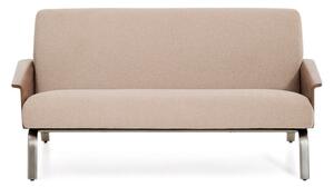 Jasnobrązowa sofa z tkaniny szenilowej 165 cm Amsen – Kave Home