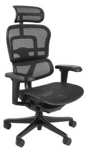 Fotel ergonomiczny Ergohuman 2 Ultra BS Black, biurowy, obracany, na kółkach, do biura