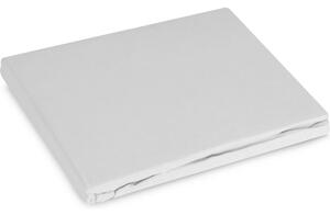 Prześcieradło EUROFIRANY Basic z gumką 160 x 200 cm Jasnoszary