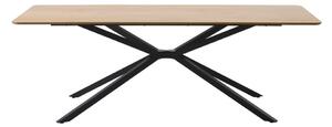 Stół z blatem w dekorze dębu 100x200 cm Cesura – Unique Furniture