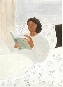 Plakat 50x70 cm Morning Read – Isabelle Vandeplassche – The Poster Club