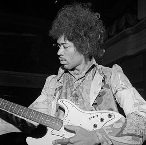 Fotografia American guitarist composer and singer Jimi Hendrix