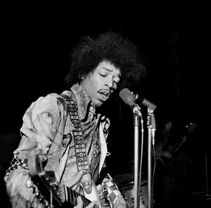 Fotografia American guitarist composer and singer Jimi Hendrix