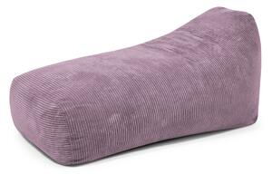 Fioletowy sztruksowy worek do siedzenia Snug Long 140 – SLOWDOWN