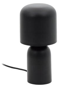 Czarna lampa stołowa z metalowym kloszem (wysokość 28 cm) Monze – Kave Home