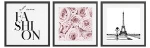 Obrazy zestaw 3 szt. 30x40 cm Parisienne – Styler
